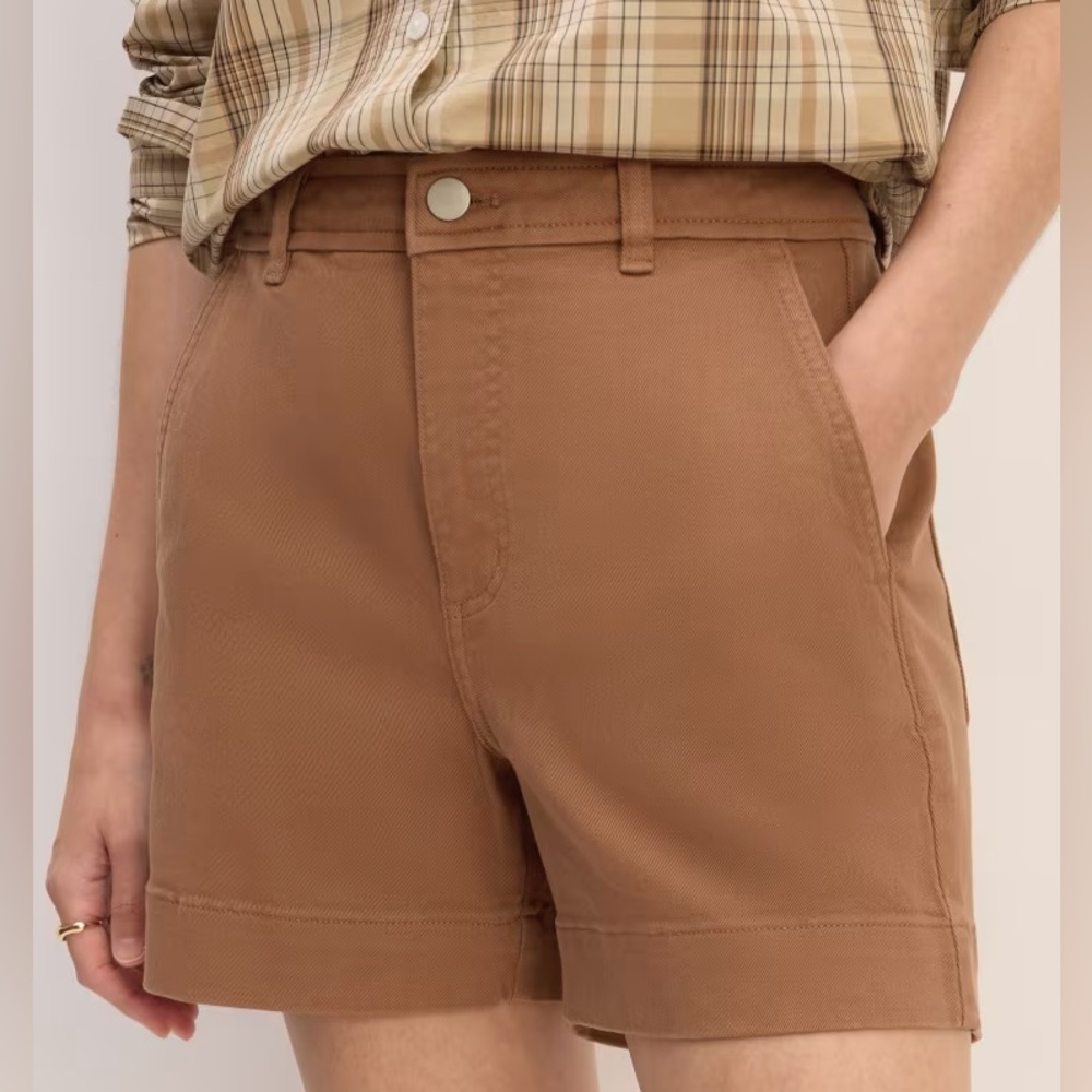 Everlane The Utility Short - Carob Brown